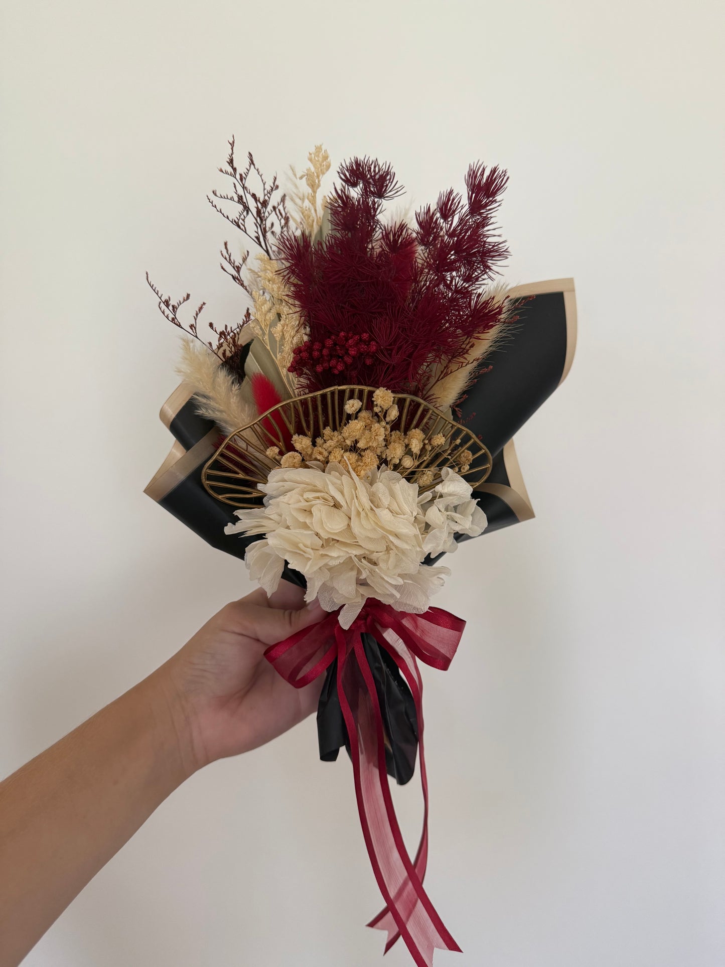 Everlasting Mini bouquet Red