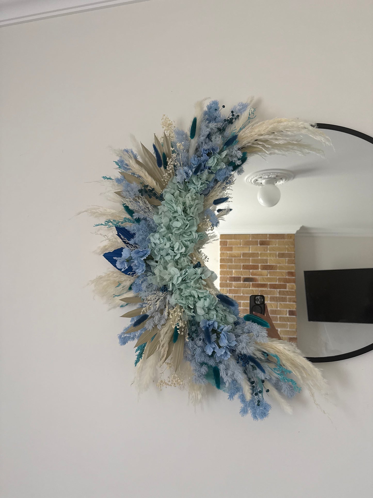 Blue hues Mirror