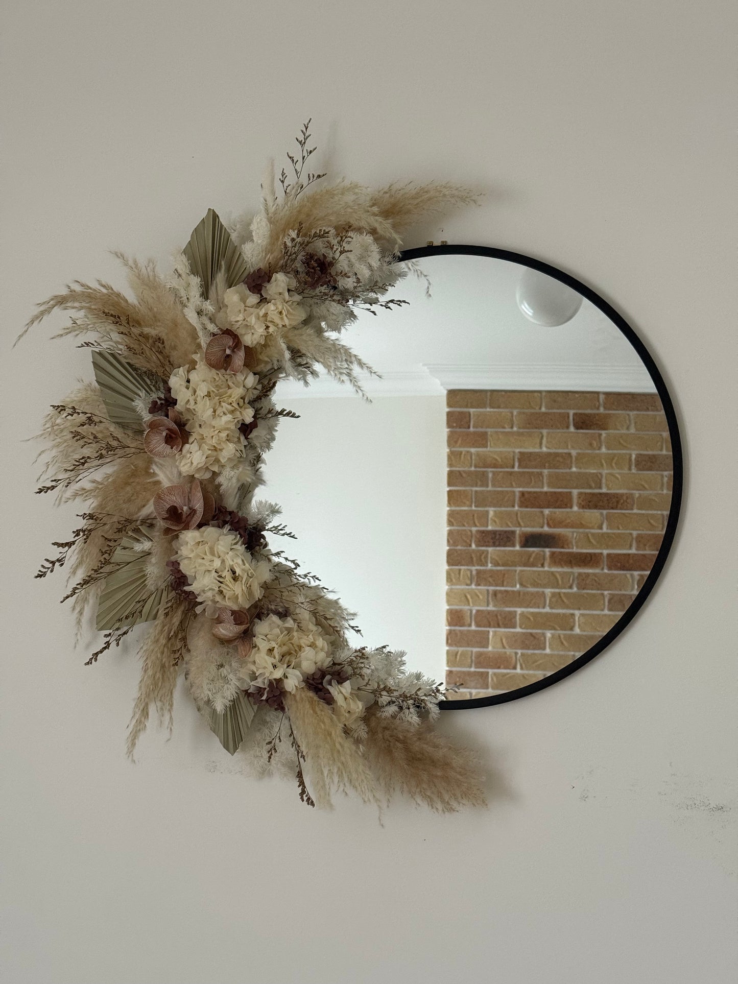 Light Brown and Neutral Mirror