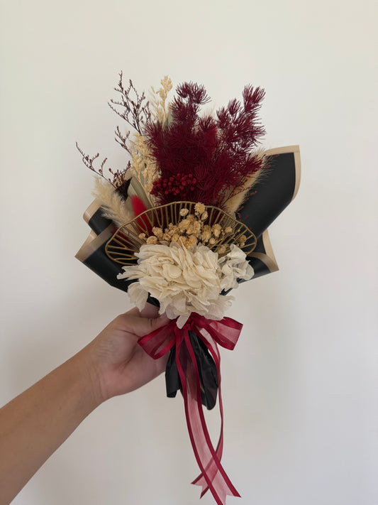 Everlasting Mini bouquet Red