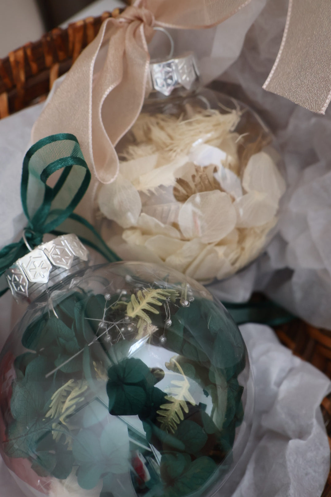 Dried flower Baubles (4pack)