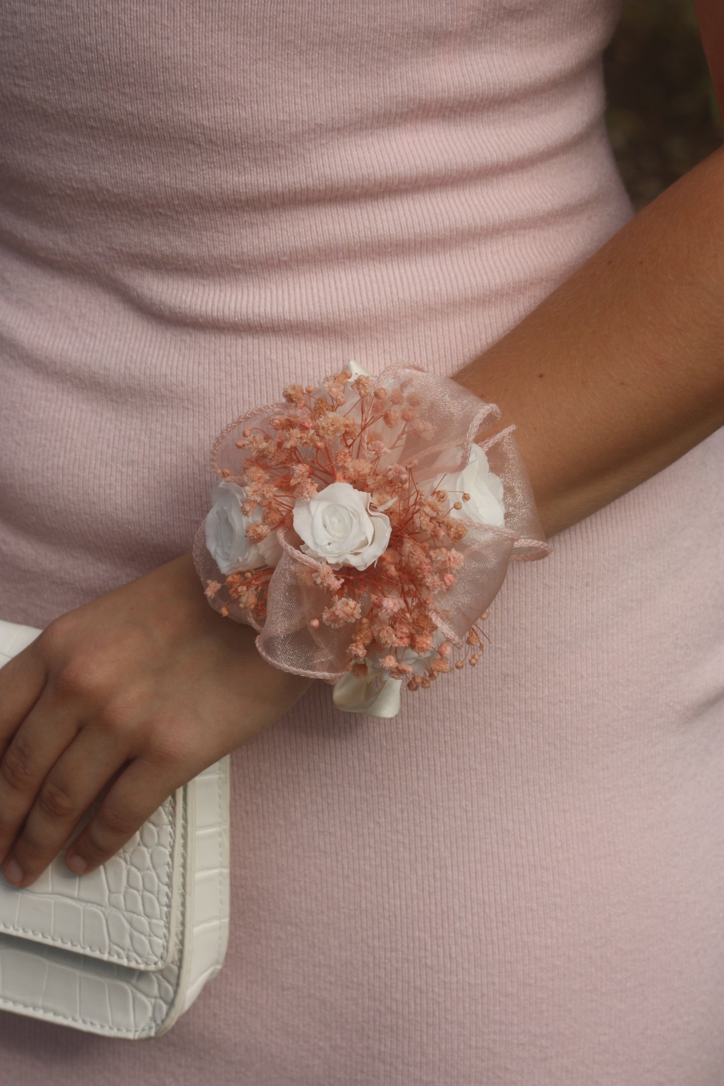 Custom Dried Flower Corsage and Buttonhole