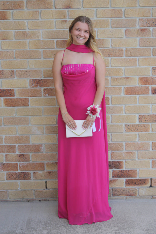 Magenta Corsage