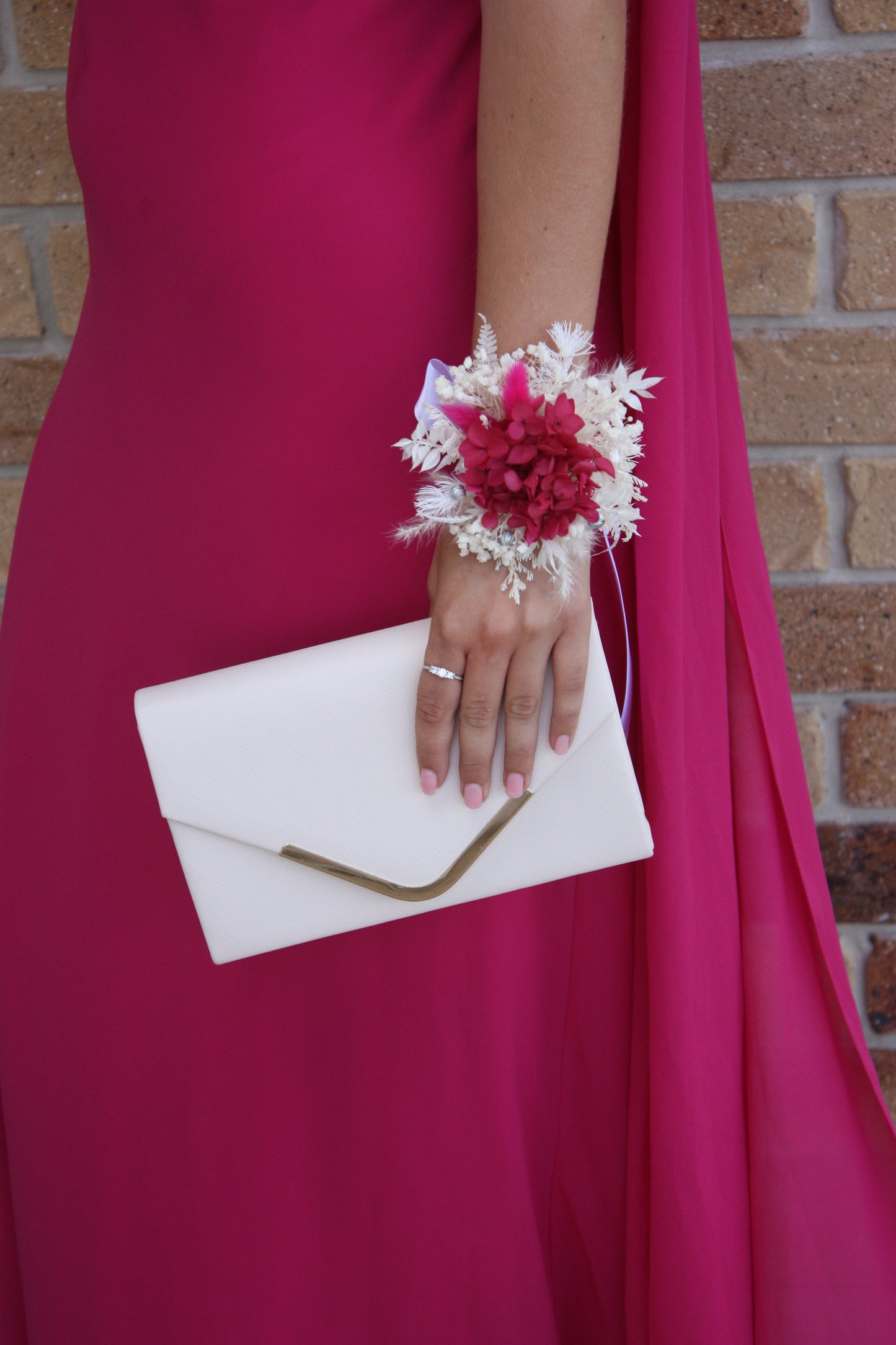 Magenta Corsage